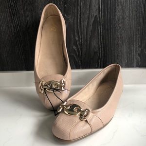 A2 by AEROSOLES “IN BETWEEN” FLATS sz 11 NUDE NWOT